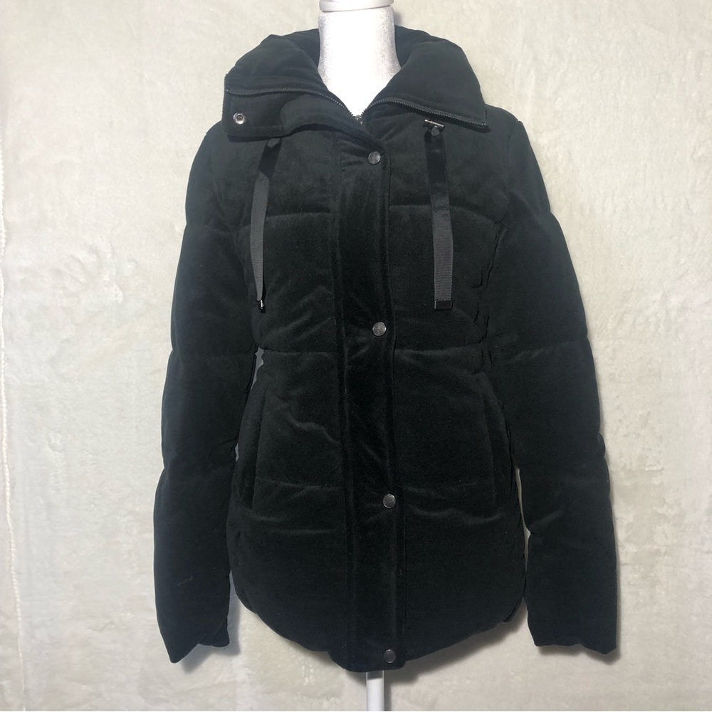 Isaac Mizrahi New York Puffer Black Jacket. Size S - Picture 3 of 11